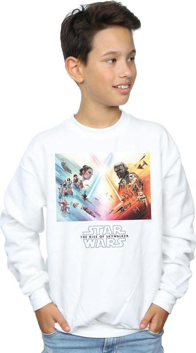 Immagine prodotto Star Wars The Rise Of Skywalker Battle Poster Felpa Ragazzi (140, 146)