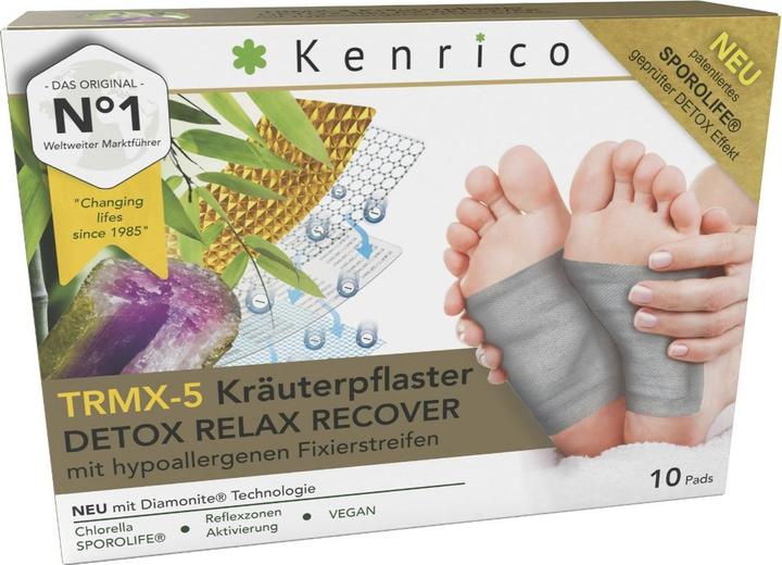 Kenrico Kräuterpflaster TRMX-5 Detox, Relax, Recover (Fusspflaster, 558.25 ml)
