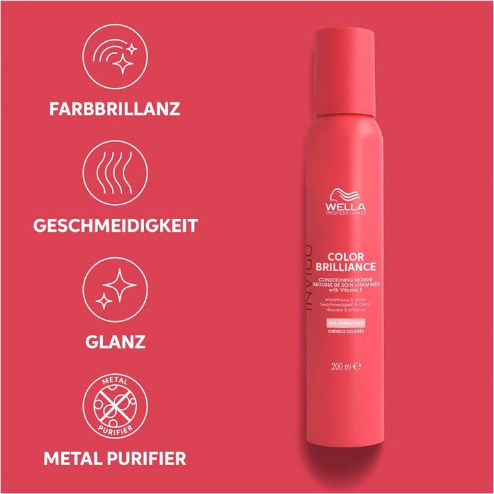 Image du produit Wella Invigo Color Brilliance Vitamin Conditioning Mousse (Leave-In) (150 ml)