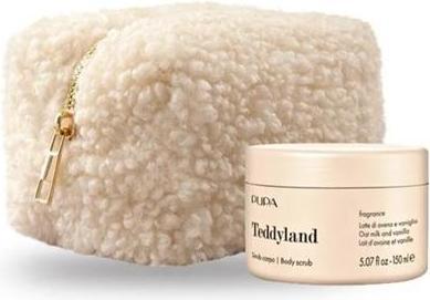 Actual product image Pupa Milano Pupa 2024 Teddyland Scrub In Cream Jar 150 Ml - Oat Milk And Vanilla (150 ml)