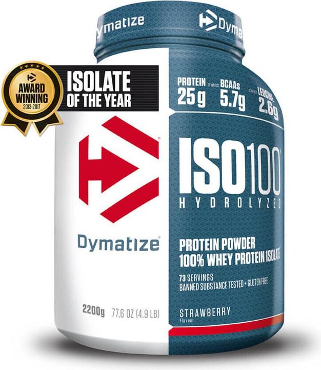 Immagine prodotto Dymatize Iso 100 (Fragola, 1 pz., 2264 g)
