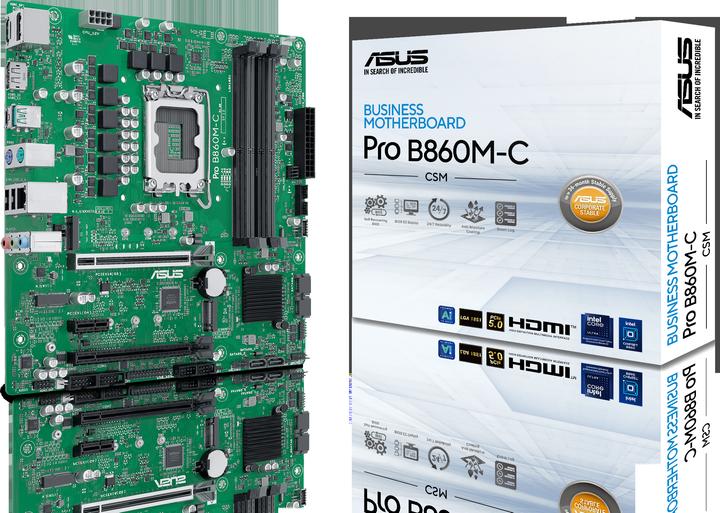 Produktbild ASUS MB PRO B860M-C-CSM (LGA 1851, Intel B860, mATX)