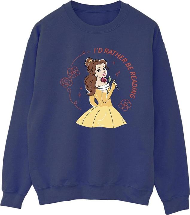 Disney Schöne und das Biest I'd Rather Be Reading Sweatshirt