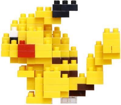 Actual product image Nanoblock Pokemon Pikachu