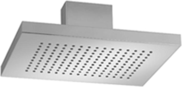 Actual product image Dornbracht Performing Water JustRain rain shower with ceiling connection, 400x320 mm, 41507979 (24.50 l/min)