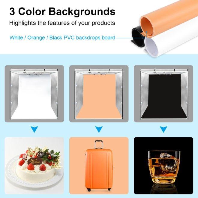 Immagine prodotto Puluz Tenda da studio pieghevole 80cm Shootiung Soft Box (Casella di registrazione)