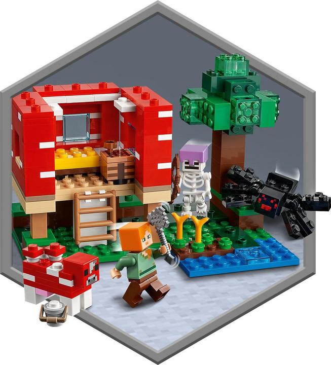 Produktbild LEGO Das Pilzhaus (21179, LEGO Minecraft)