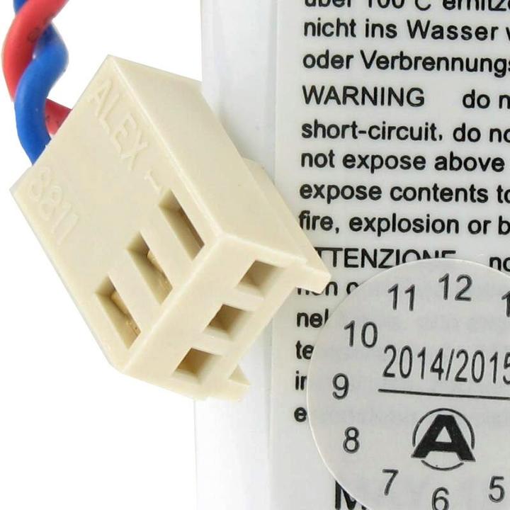 Actual product image AccuCell Pufferbatterie für Alarmanlage BATLi05, BAT05 (1 pcs., 14500, 4000 mAh)