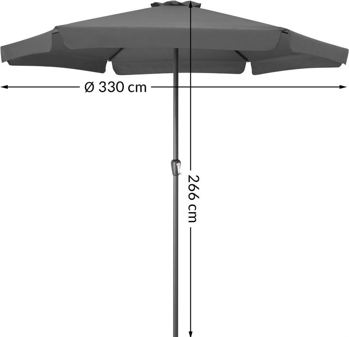 Actual product image Kingsleeve Parasol (3.30 m)