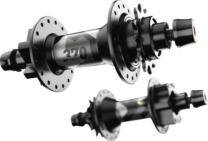 Produktbild DT Swiss DT 370 CLASSIC Nabe Dirtjump 32L 135mm Bolt on Singlespeed R (Scheibenbremse Center Lock)