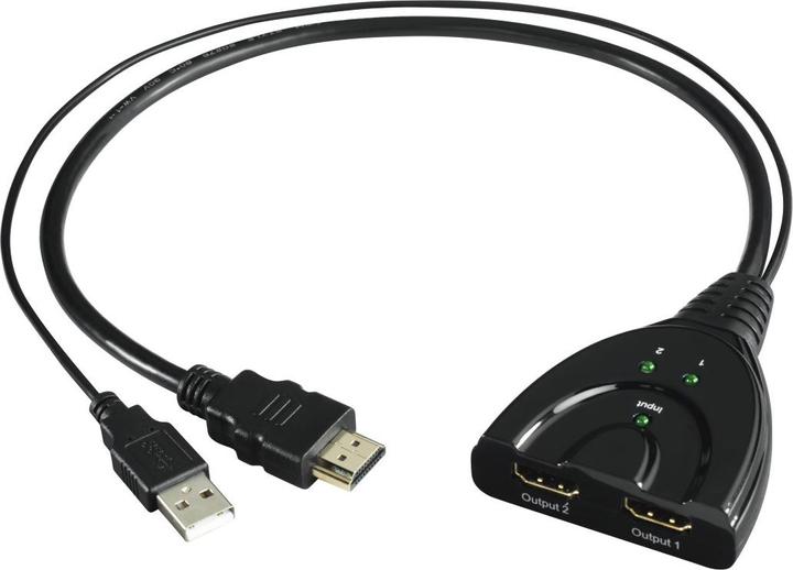 Produktbild Hama HDMI Splitter (0.07 m, HDMI)