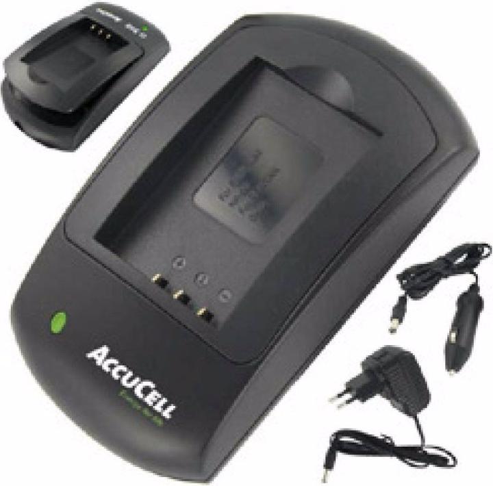 Image du produit AccuCell Schnell-Ladegerät passend für Nikon EN-EL15, D7000 Akku (Chargeur de batterie d'appareil photo)