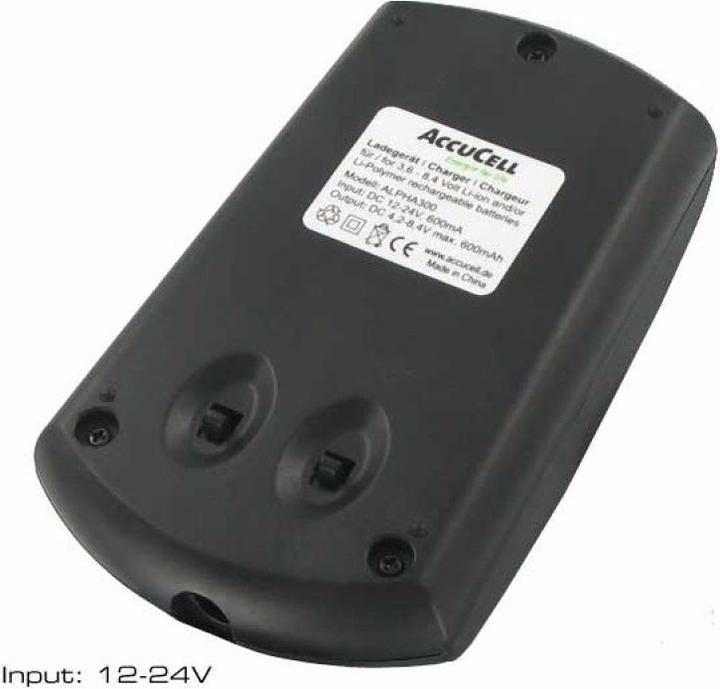 Image du produit AccuCell Schnell-Ladegerät passend für Nikon EN-EL15, D7000 Akku (Chargeur de batterie d'appareil photo)