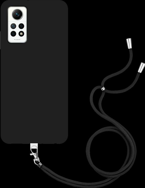 Actual product image Cazy Mobile Phone Chain Case Compatible with Xiaomi Redmi Note 12 Pro 4G - Silicone Mobile Phone Case