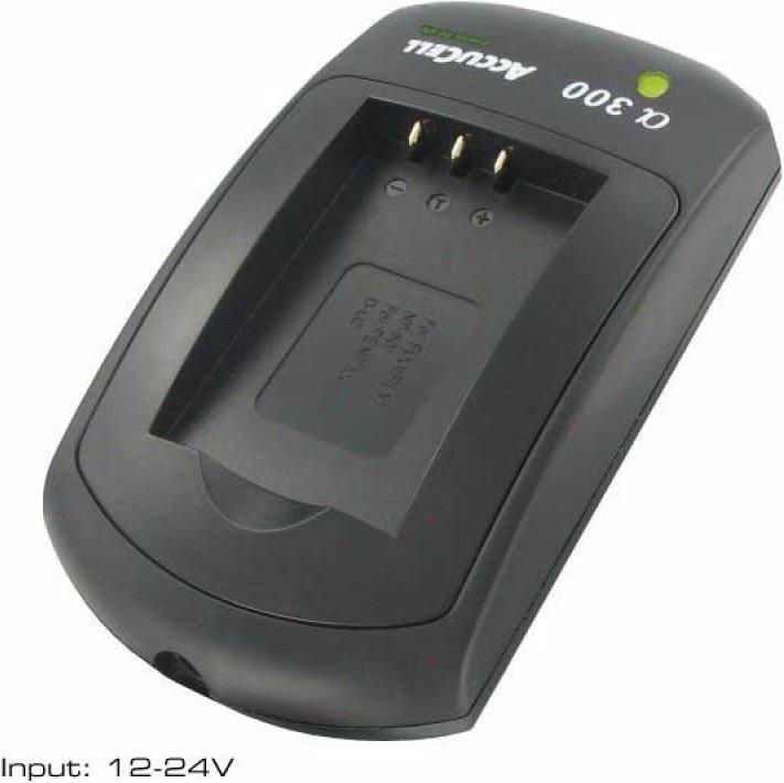 Image du produit AccuCell Schnell-Ladegerät passend für Canon NB-8L Akku A3000 IS (Chargeur de batterie d'appareil photo)