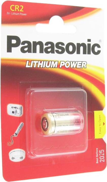 Produktbild Panasonic Batterie CR2, CR2EP, CR-2 Batterie 10er Pack (10 Stk., CR2, 850 mAh)