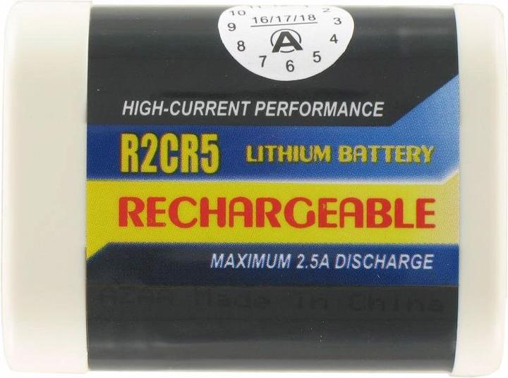 Actual product image AccuCell Akku 2CR5, Typ 2-CR5, 2CR5M (Camera battery charger)