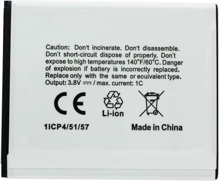 Actual product image Samsung Galaxy S III Mini battery, GT-I8190