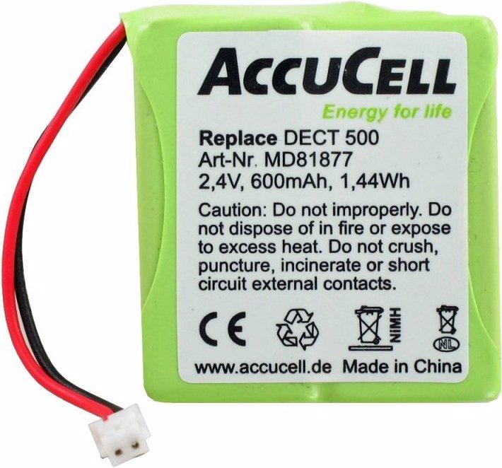 Actual product image Medion Akku MD81877, Audioline Slim 500, S63006