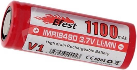 Actual product image Efest Battery IMR 18490 V1 (18490)