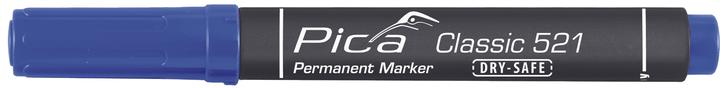 Produktbild Pica Permanentmarker (Blau, 6 mm, 10 x)