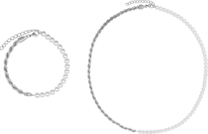 Immagine prodotto Heideman Set Daven color argento lucido (100% acciaio inossidabile)