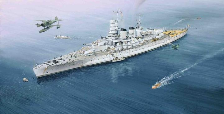 Produktbild Trumpeter Italian Navy Battleship RN V.Veneto 1940