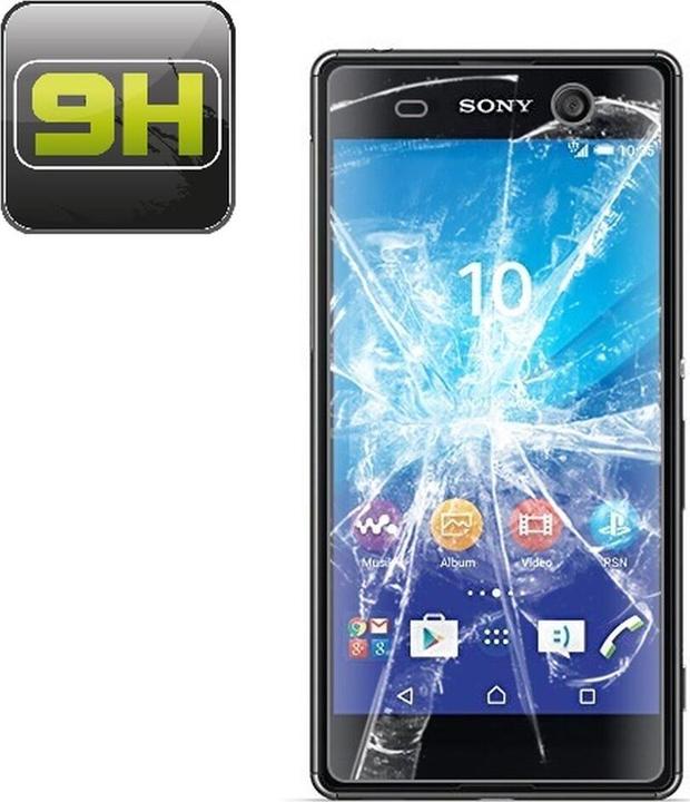 Produktbild Protectorking 3x echtes Tempered 9H Panzerhartglas 3D KLAR (3 Stück, Sony Xperia M5)