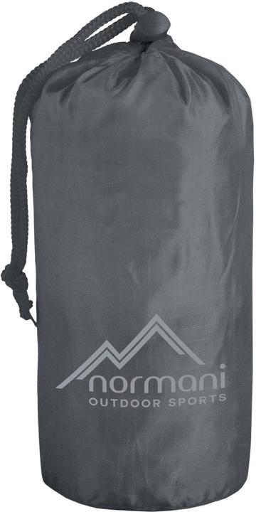 Produktbild Normani Reisetasche mit Rucksackfunktion 90L mit Regenüberzug Schwarz/Grau (90 l, L (90 - 115l))