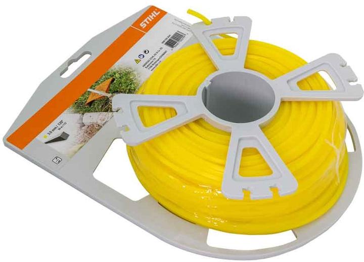 Stihl 9302644 Mowing thread square 3.0mm x 53 m Trimmer thread, 55m (Weed whacker, Trimmer line + line spool)