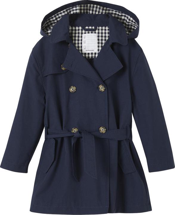 Immagine prodotto Vertbaudet Trench da bambina con cappuccio staccabile (92)