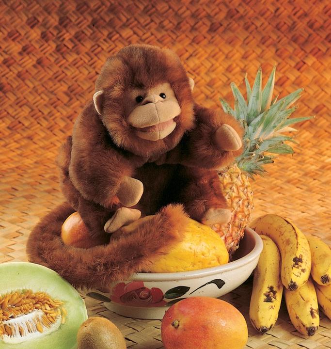 Produktbild Folkmanis Braunes Äffchen