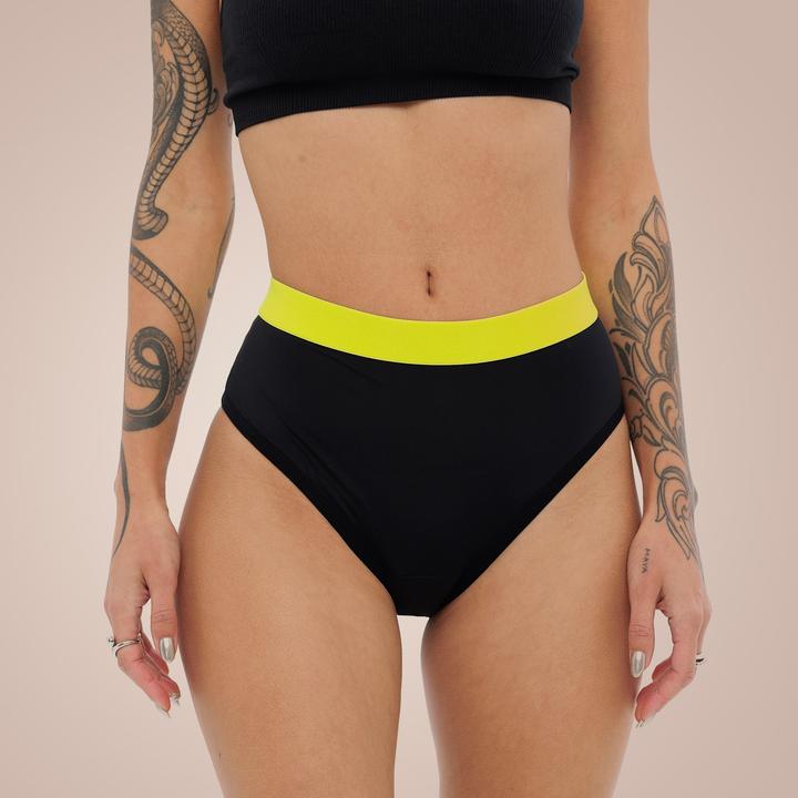 Immagine prodotto Weekiss Intimo a vita alta al limone (4XL)