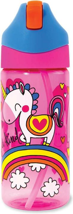 Produktbild Rachel Ellen Trinkflasche Einhorn 350 ml, Blau (0.35 l)