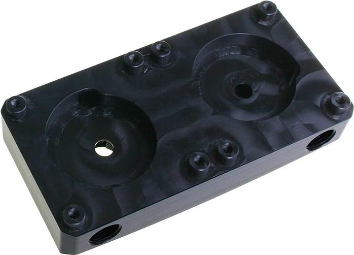Actual product image Aqua Computer aquacover dual DDC, cover for and Swiftech-