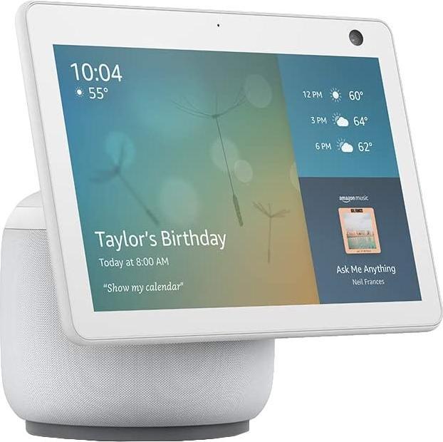 Actual product image Amazon ECHO Show 10 (3 gen.) Glacier White