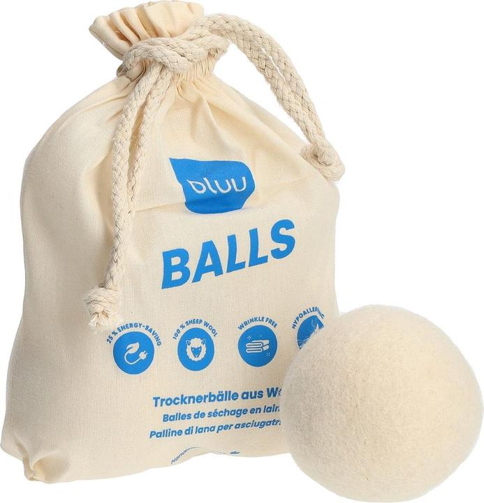 Actual product image bluu Trocknerbälle