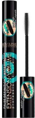 Actual product image Eveline Extension Volume Waterproof Mascara Waterproof Mascara 10ml (Black)