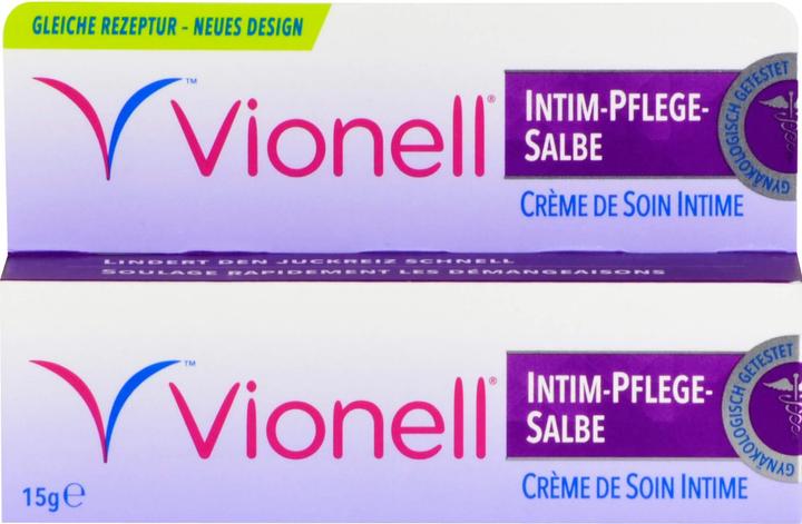 Image du produit Vionell Pommade pour les soins intimes, 15 ml de pommade (15 ml, Lotion de toilette intime)