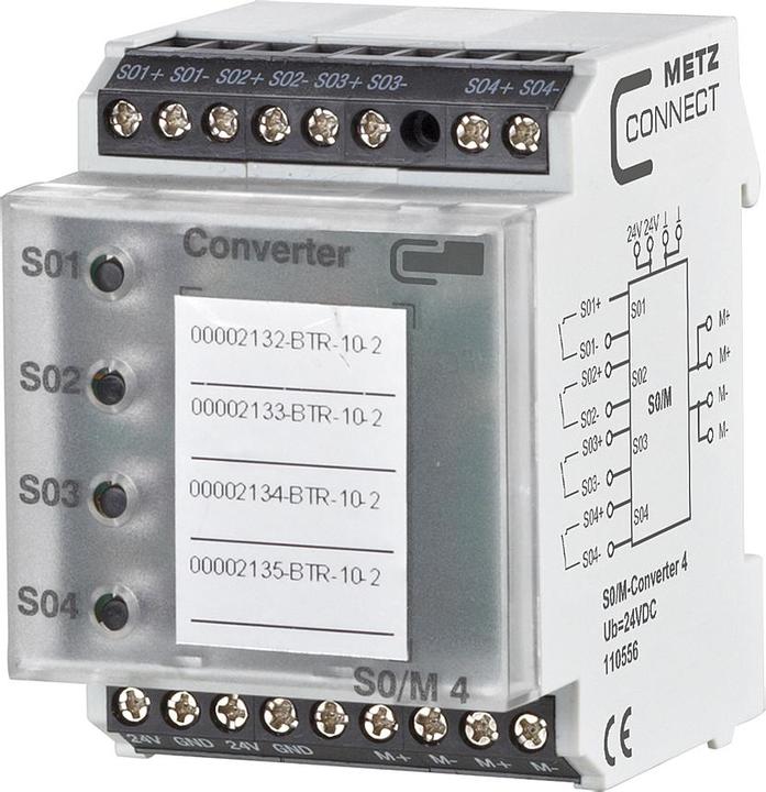 Immagine prodotto Metz Connect 110556 - 4 canali - -10 - 50 °C - -20 - 70 °C - 50 mm - 60 mm - 69,3 mm
