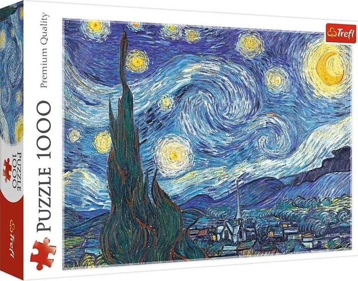 Actual product image Trefl Puzzle Art Collection - Starry Night 1000 pieces (1000 pieces)