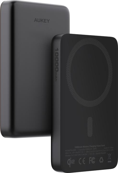 Produktbild Aukey MAG FUSION SLIM - Powerbank (10000 mAh, 20 W, 36 Wh)