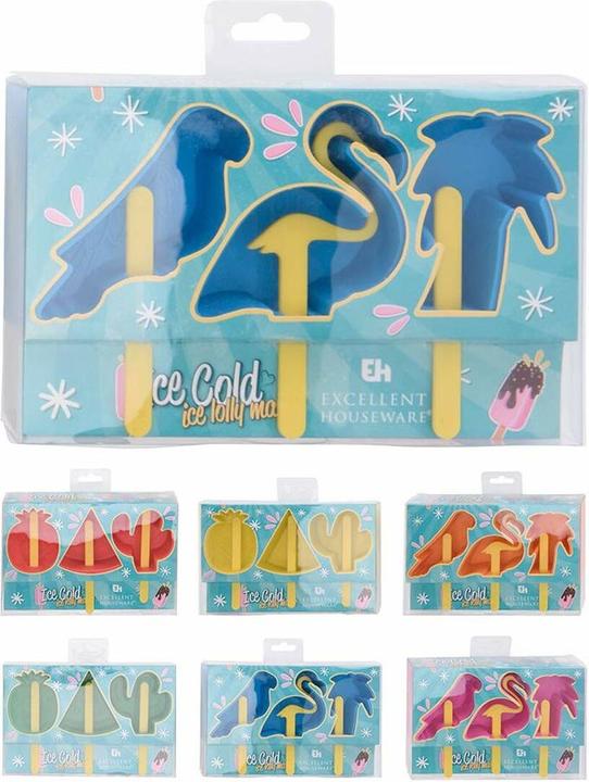 Produktbild Excellent Houseware Eis am Stiel-Set - 6 Stück - 6-teilig - 1 Set