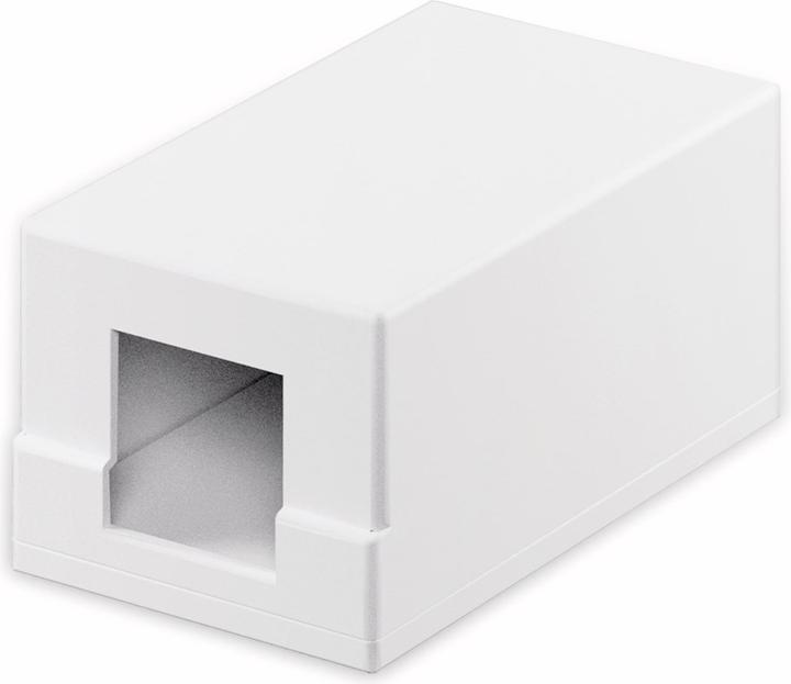 Image du produit Goobay Boîtier vide Keystone 1 port (Boîtier)