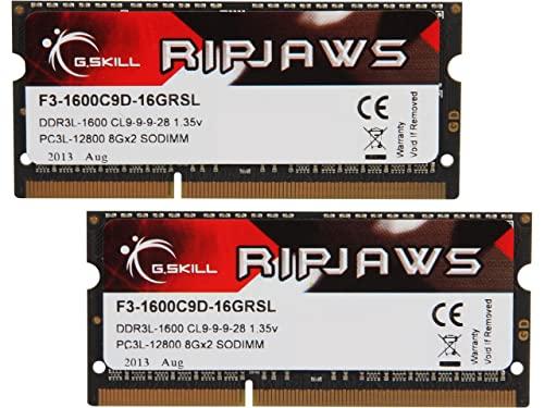 G.Skill Ripjaws (2 x 8GB, 1600 MHz, DDR3-RAM, SO-DIMM)