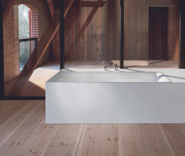 Actual product image Bette Rectangular bath Double bath Lux Silhouette 75 x 170 cm white smooth 3440 (156 l, 170 cm, 75 cm)