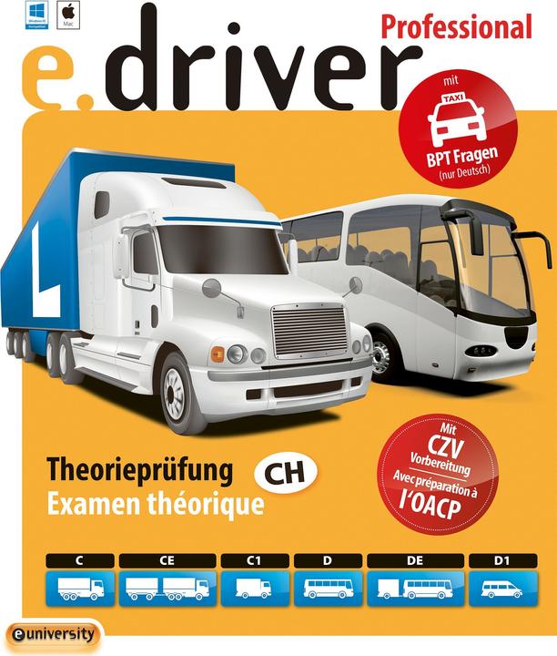 e.driver Professional V1.0 (1 Utilisateur, 18 mois)