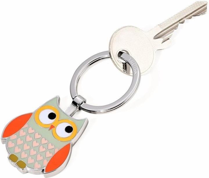 Actual product image Troika Keychain Owl Rosy