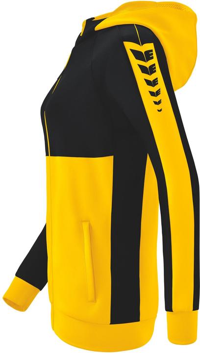 Produktbild Erima Six Wings Trainingsjacke mit Kapuze Damen (44)