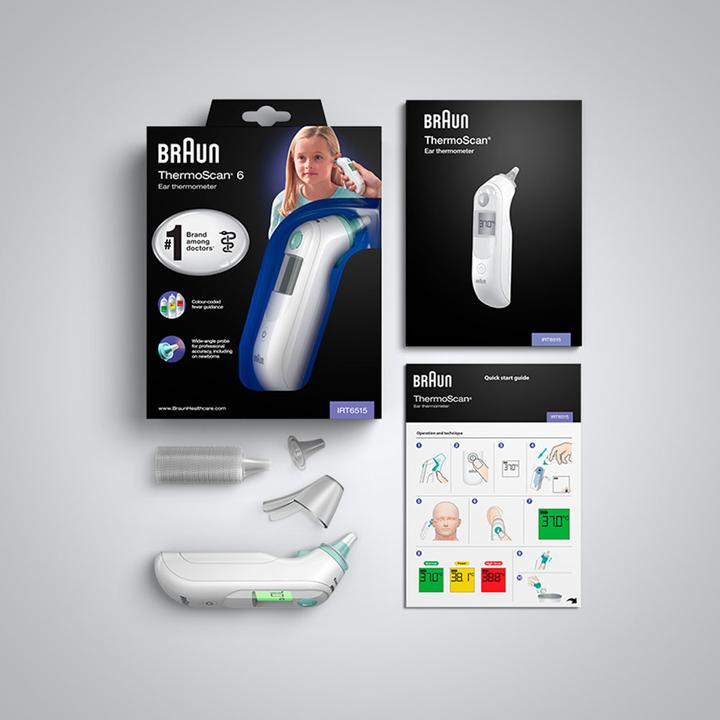 Actual product image Braun ThermoScan 6 IRT 6515 (Ear)